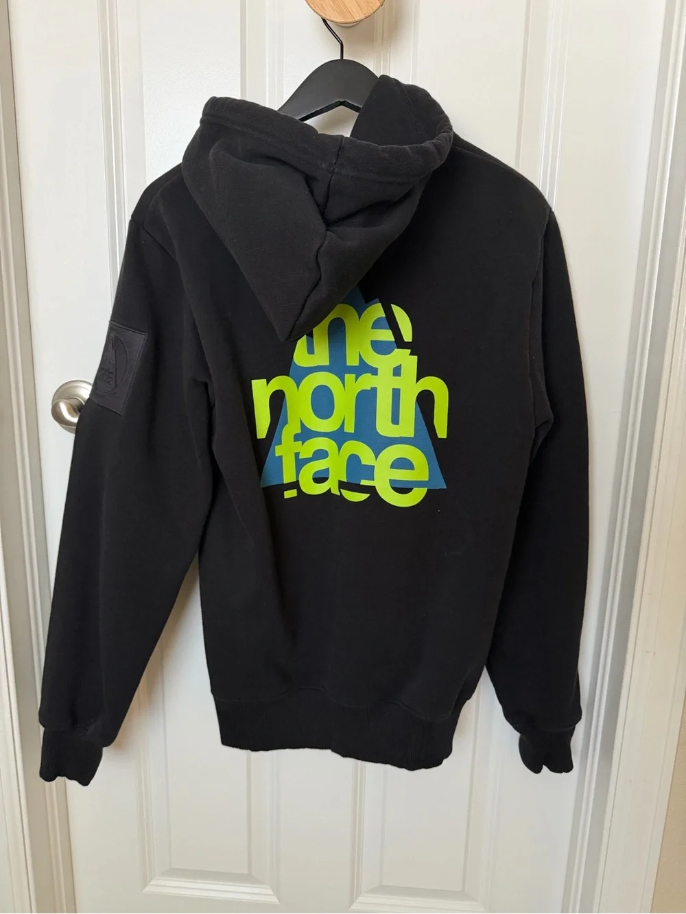 The North Face Unisex Black Graphic Logo Hoodie Size S